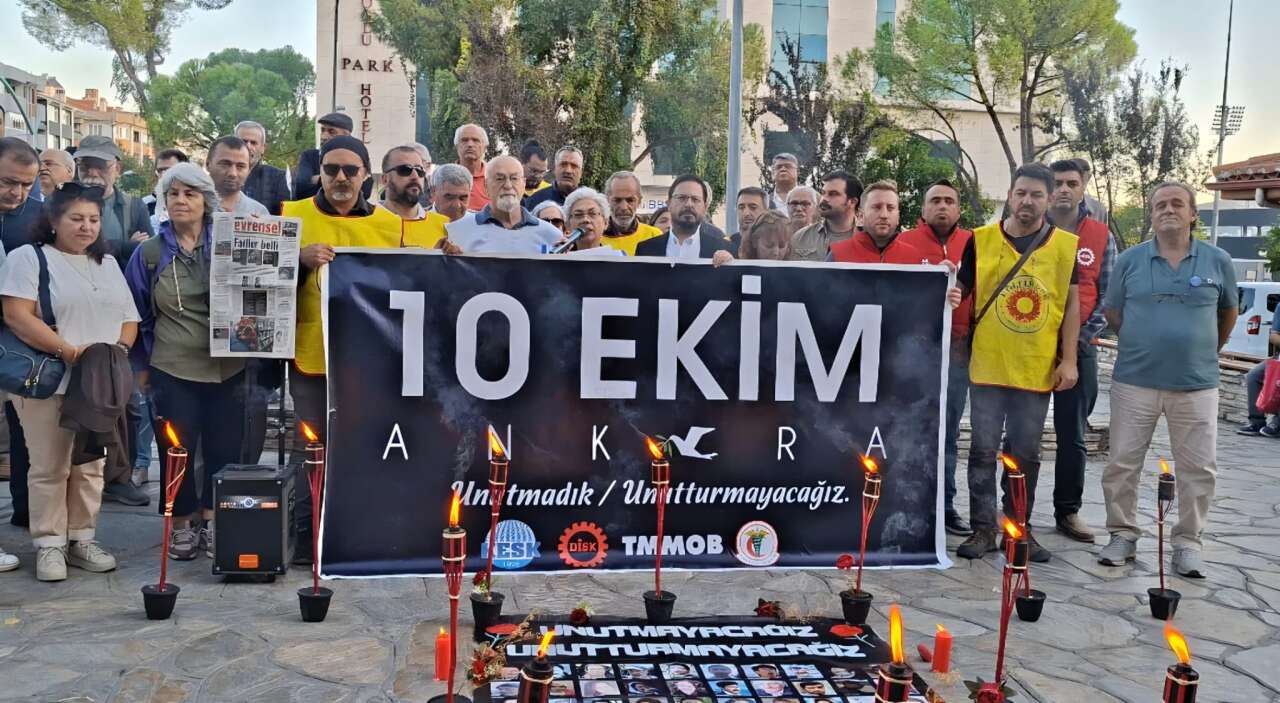 Muğla’da 10 Ekim Katliamı’nın 11. Yılında Hayatını Kaybedenler Anıldı 3